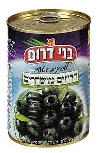 Bnai Darom Natural Black Olives