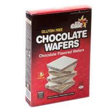 Elite Rice Crispy Waffles Chocolate 200g