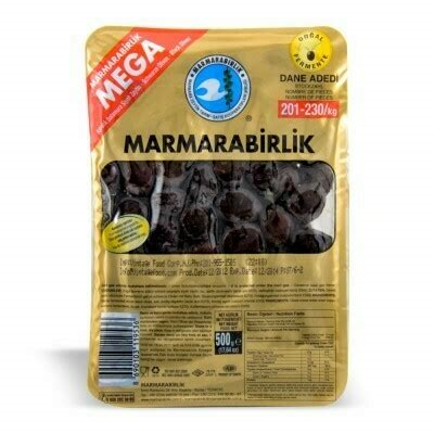 Mb Gemlik Black Olive Kuru Giant 400gr