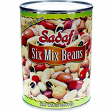 Sadaf Six Mix Beans Can 20oz