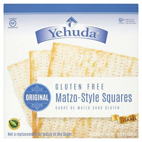 Yehuda Gluten Free Matzos