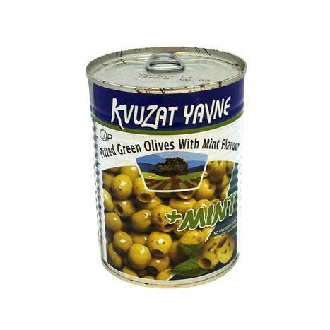 Yavne Pitted Green Olives