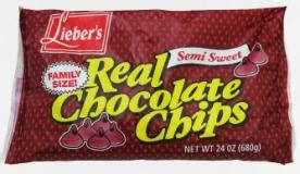 Liebers Real Chocolate Chips 24oz.