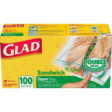 Glad Ziplock Sandwich Bags