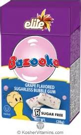 Elite Bazooka Grape Flavor