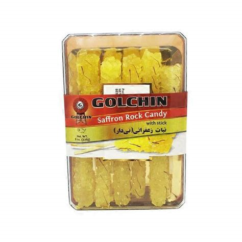 Ggolchin Rock Candy With Saffron