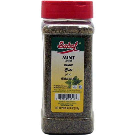 Sadaf Mint Leaves 4oz