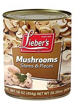 Liebers Mushroom Stem & Pcs 16oz