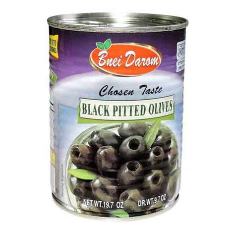 Bnei Darom Black Olives