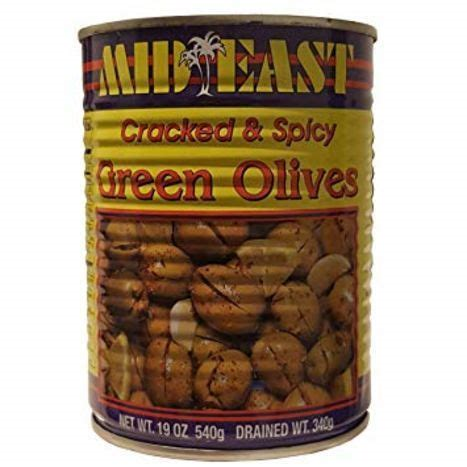 Mid East Cracked Spicy Olive