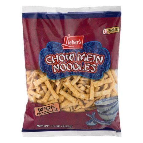 Lliebers Chow Mein Wide Noodle