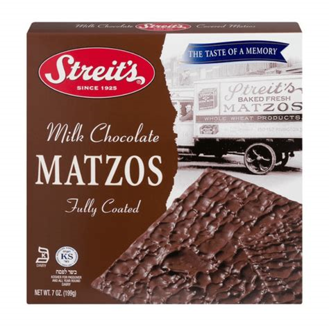 Streit's Milk Chocolate Matzos