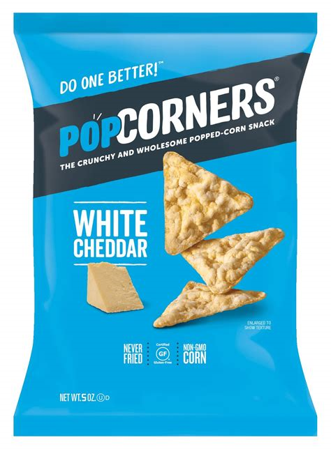 Pop Corners Wite Chedder Chips