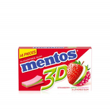 Mentos Strawberry Gum 3d