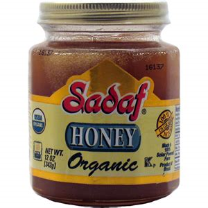 Sadaf Organic Honey 12 Oz.