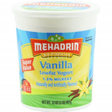 Mehadrin Lowfat Vanilla Yogurt