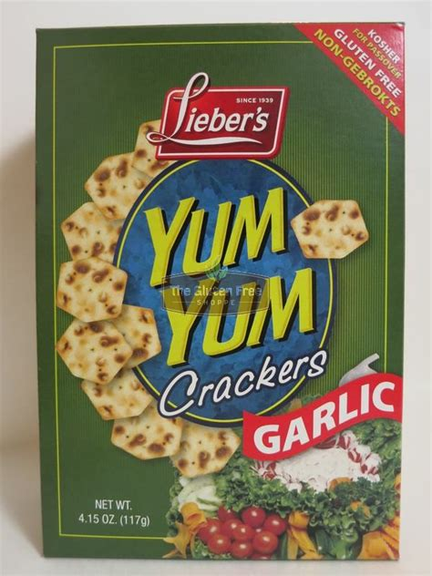 Liebers Thins Crackers Garlic