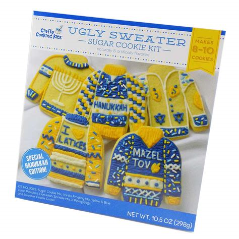 Chanukah Ugly Sweater Cookie Kit