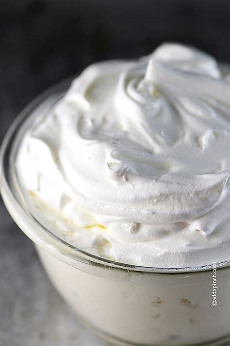 Fresh & Healthy Whipped Cream