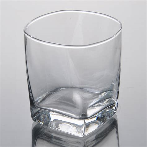 Blinkmax Rhombus Square Glass Tea Cup