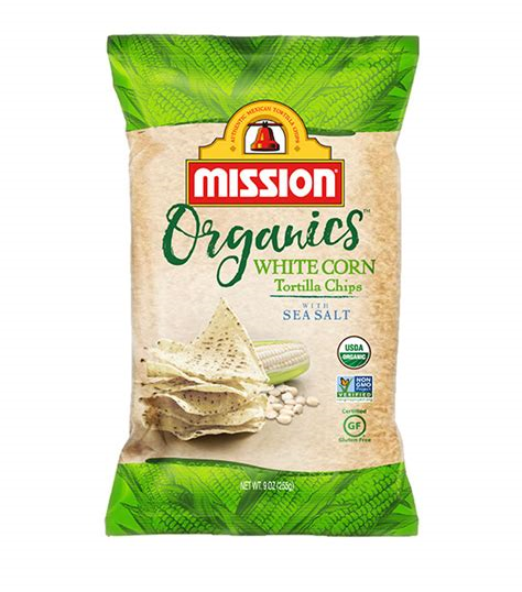 Mission Organic White Corn Tort Chip