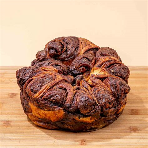 Chocolate Babka Round Cake