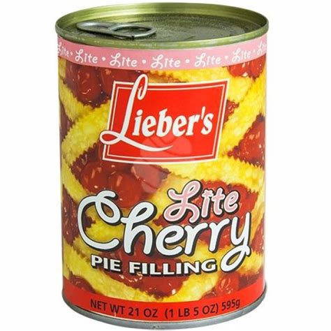 Liebers Cherry Pie Filling 21oz