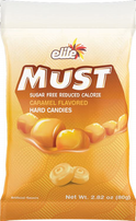 Elite Must S/f Caramel Candy