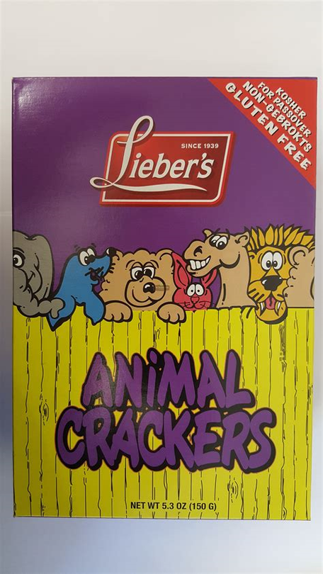 Liebers  Passover Animal Crackers