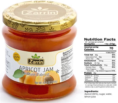 Zarrin Apricot Jam