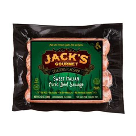 Jack's Sweet Italian Beef Sausage