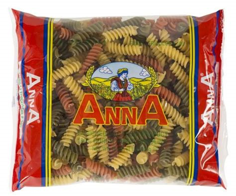 Anna Fusilli Tricolor Pasta