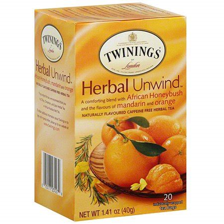 Twinings Honeybush, Mandarin & Orange Te