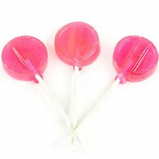 LIEBERS STRAWBERRY LOLLYPOPS