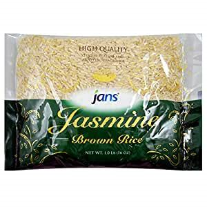 Jans Jasmine Brown Rice 1lb