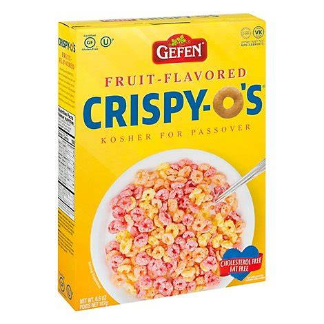 Gefen Crispy-o's Cereal Fruit