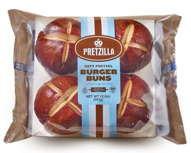 Pretzilla Burger Buns