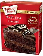 Duncan Hines Devils Food Cake Mixs