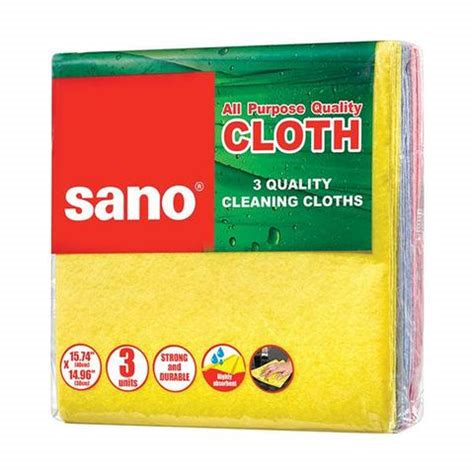 Sano All Purpose Cloth 9pk