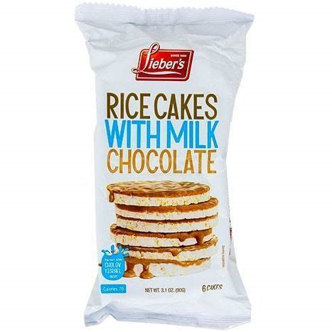 Lieber's Rice Cakes W/ Milk Chocolate