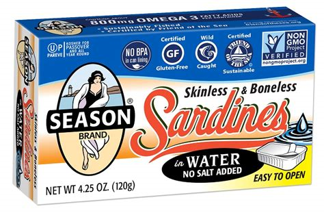 Seasons Nsa Skl/bnl Sardine In Water