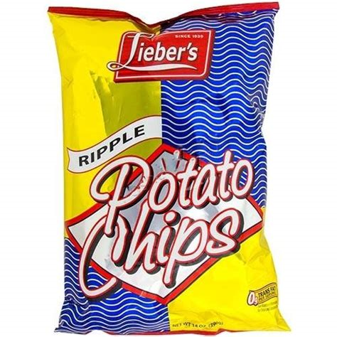 Liebers Ripple Potato Chips 13oz