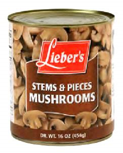 Liebers Mushroom Stem & Pieces