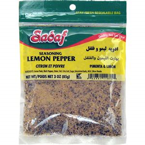 Sadaf Lemon Pepper Seasoning 3oz