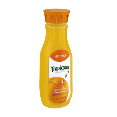 Tropicana No Pulp Orange Juice