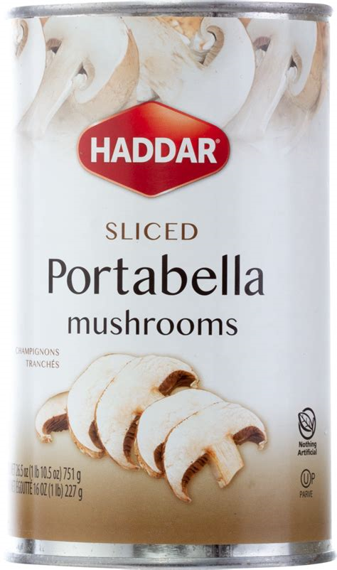 Haddar Sliced Portabella Mushrooms