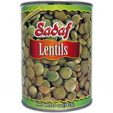 Sadaf Lentils Can 20 Oz Can