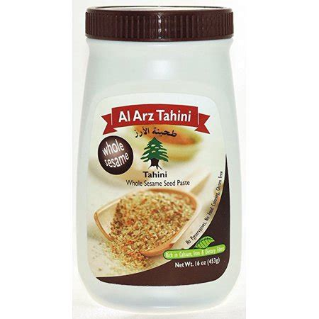 Al Arz Whole Tahini 16 Oz