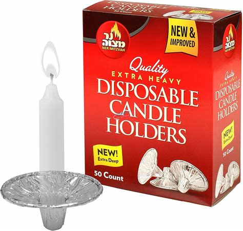 Ner Mitzva Candle Holders 50