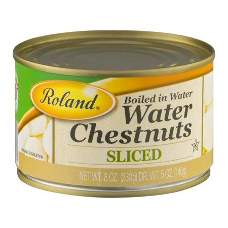 Roland Sliced Chestnuts